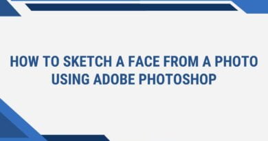 How to Sketch a Face from a Photo using Adobe Photoshop