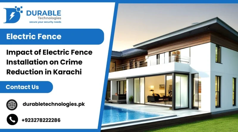 Electric Fence Installation in karachi