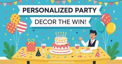 Personalized Party Decor: Throw a Winning Party!